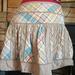 American Eagle Outfitters Skirts | American Eagle Outfitters Patchwork Plaid Mini Skirt Sz 8 | Color: Blue/Brown | Size: 8