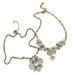 J. Crew Jewelry | Bundle Of 2 J. Crew Crystal Necklaces | Color: Gold | Size: Os