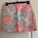 Lilly Pulitzer Skirts | Lilly Pulitzer Getting Steamy Skort | Color: Blue/Pink | Size: 0