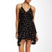 Free People Dresses | Free People Women's Printed Drape-Pocket Dress | Color: Black/White | Size: S