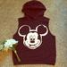 Disney Tops | Disney Mickey Mouse Sleeveless Top | Color: Black/White | Size: M