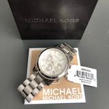 Michael Kors Accessories | Michael Kors ‘Runway’ Mk5304 Silver Watch | Color: Silver | Size: Os