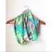 Lilly Pulitzer Accessories | Lilly Pulitzer Infinity Scarf | Color: Green/Pink | Size: Os