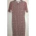 Lularoe Dresses | Lularoe Julia Dress | Color: Gray/Pink | Size: M