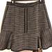 Madewell Skirts | Madewell Black Skirt Size 2 | Color: Black/Gray | Size: 2