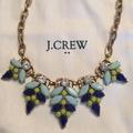 J. Crew Jewelry | J. Crew Statement Necklace | Color: Blue/Green | Size: Os