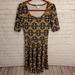 Lularoe Dresses | Lularoe Nicole Size Small #0009 | Color: Black/Yellow | Size: S