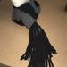 Coach Accessories | Coach Scarf | Color: Black/Gray | Size: 54l W/O Fringes X 6.5w