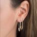 Free People Jewelry | Free People Gold Sterling Silver Pin Earrings | Color: Gold/Silver | Size: Os