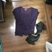 Free People Tops | Free People Boho Top, Worn Once | Color: Purple | Size: S