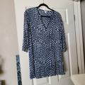 J. Crew Dresses | J. Crew Dress/Tunic Or Swim Suit Cover Up | Color: Blue/White | Size: S