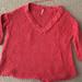 Free People Sweaters | Free People Vneck Sweater | Color: Orange | Size: S