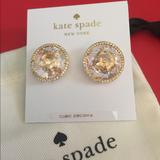 Kate Spade Jewelry | Kate Spade 'She Has Spark' Stud Earrings Nwt | Color: Gold | Size: Os