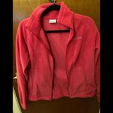 Columbia Jackets & Coats | Columbia Fleece Zip Up Jacket | Color: Pink | Size: M