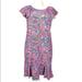 J. Crew Dresses | J. Crew Silk Dress Size 6 Paisley | Color: Purple | Size: 6