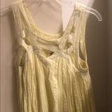 Free People Dresses | Free People S Mini Yellow Beach Dress | Color: Yellow | Size: S