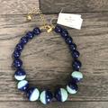 Kate Spade Jewelry | Kate Spade Acrylic Necklace | Color: Blue/Gold | Size: Os