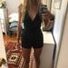 Free People Dresses | Free People Black Romper | Color: Black | Size: 0