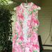 Lilly Pulitzer Dresses | Lilly Pulitzer Shift. Euc. Size 0 | Color: Green/Pink | Size: 0