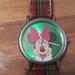 Disney Accessories | Disney Minnie Mouse Christmas Watch | Color: Green/Red | Size: Os