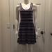 Free People Dresses | Free People Nordic Wool Blend Dress, Size M | Color: Blue/Brown/Tan/White | Size: M