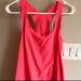 Lululemon Athletica Tops | Coral Lululemon Lazer Cut Tank | Color: Orange/Pink | Size: 6