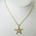 Kate Spade Jewelry | Kate Spade Pave Star Pendant Necklace | Color: Gold | Size: Os