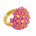 Kate Spade Jewelry | Kate Spade Lady Marmalade Cocktail Ring | Color: Gold/Pink | Size: 6