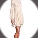 Free People Dresses | Free People- Ruby Crotchet Mini Dress | Color: Cream | Size: Xs