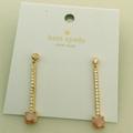 Kate Spade Jewelry | Kate Spade Bar Drop Earrings In Lt Pink/Gold | Color: Gold/Pink | Size: Os