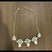 J. Crew Jewelry | J. Crew Statement Necklace | Color: Gold/White | Size: Os