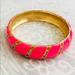 Kate Spade Jewelry | Kate Spade Pink Bangle Bracelet | Color: Gold/Pink | Size: Os