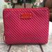 Kate Spade Accessories | Kate Spade Pink And Red Striped Ipad Tablet Case | Color: Pink/Red | Size: Os