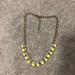 J. Crew Jewelry | J. Crew Neon Statement Necklace | Color: Gold/Yellow | Size: Os