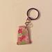 Lilly Pulitzer Other | Lilly Pulitzer Shift Key Chain Wrapped In Tiffany Pouch Box & Bow! | Color: Green/Pink | Size: Os