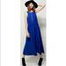 Free People Dresses | Free People Blue Midi Dress Size Small | Color: Blue | Size: S