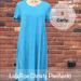 Lularoe Dresses | Lularoe Carly Dress | Color: Blue | Size: S