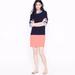 J. Crew Dresses | J. Crew Navy Pink Colorblock Maritime Dress | Color: Blue/Pink | Size: Xs