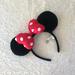 Disney Accessories | Disney Park Hairband | Color: Black/Red | Size: Os