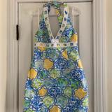 Lilly Pulitzer Dresses | Lilly Pulitzer Size 4 Halter Dress. | Color: Blue/Yellow | Size: 4