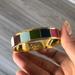 Coach Jewelry | Coach Multi Colored Bangle (Gold) | Color: Gold | Size: Os
