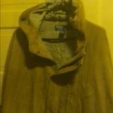 Polo By Ralph Lauren Jackets & Coats | Hooded Suede Ralph Lauren Jacket | Color: Tan | Size: L