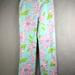 Lilly Pulitzer Pants & Jumpsuits | Lilly Pulitzer Pants Capri Size 6 Flower Floral | Color: Blue/Pink | Size: 6