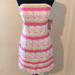 Lilly Pulitzer Dresses | Lilly Pulitzer Strapless Dress Size 6 Brand New | Color: Pink | Size: 6