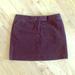 J. Crew Skirts | J Crew Purple Corduroy Pocket Mini Skirt Size 6 | Color: Purple | Size: 6