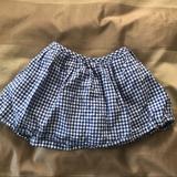 Polo By Ralph Lauren Bottoms | Gingham Mini Skirt | Color: Blue/White | Size: 7g