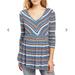 Jessica Simpson Tops | Jessica Simpson Maternity Babydoll Tunic | Color: Blue | Size: Lm