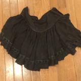 Free People Skirts | Free People Skirt | Color: Black | Size: Xs