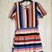 Lularoe Dresses | Lularoe Amelia Nwt Multicolor Dress Xl | Color: Black/White | Size: Xl