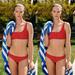 Free People Swim | Free People X Frankies Bikinis Alana Bikini Bottom | Color: Red | Size: L